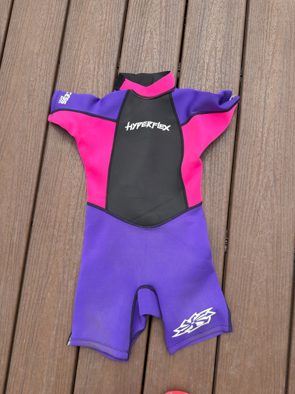 Hyperflex Kids' Pink & Purple One-Piece Swim Suit